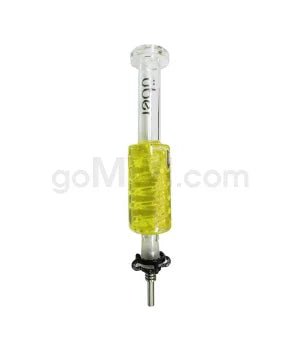 Uber Glass 6" Freezable Nectar Collector Straw - Yellow - TPCSUPPLYCO