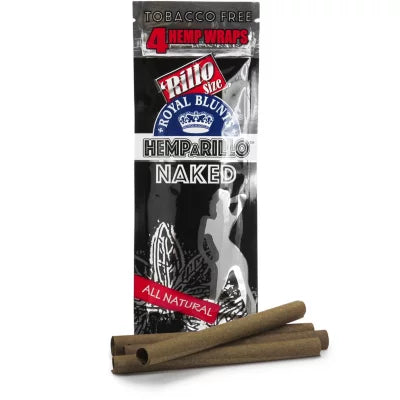 Royal Blunts Hemparillo Hemp Wraps 4/pk 15ct/bx - Naked