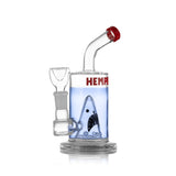 Hemper 7" 3mm GOG Rig w/ Shark Perc - Shark