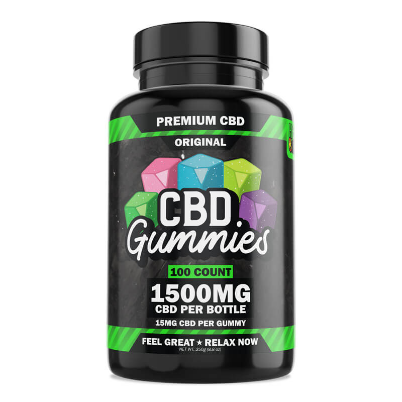 100 - Count CBD Gummies - TPCSUPPLYCO