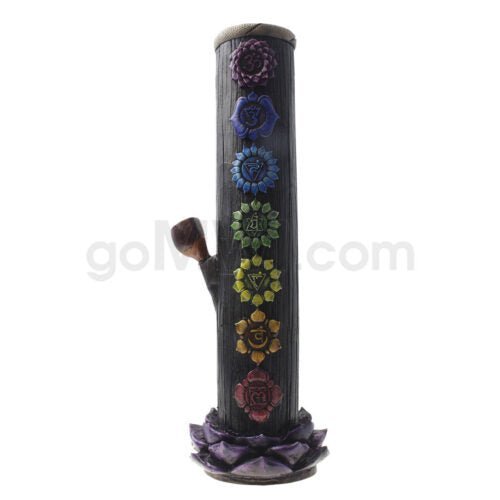 12″ Ecuadorian Polyresin Waterpipe - Chakra - TPCSUPPLYCO