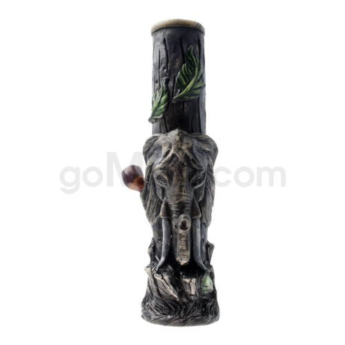 12″ Ecuadorian Polyresin Waterpipe - Elephant - TPCSUPPLYCO