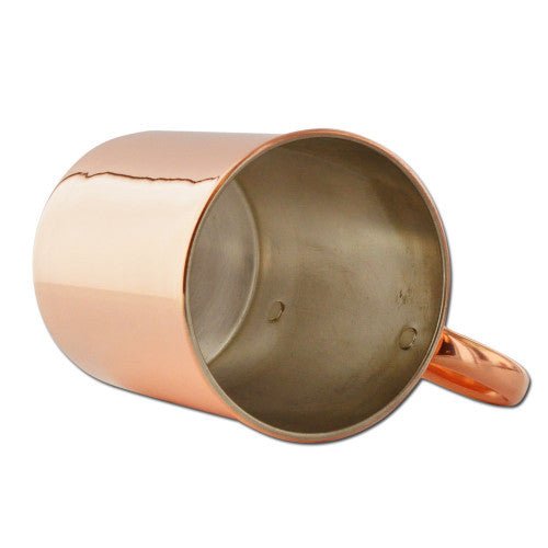 18oz Tin - Lined Solid Copper Moscow Mule Mug - TPCSUPPLYCO