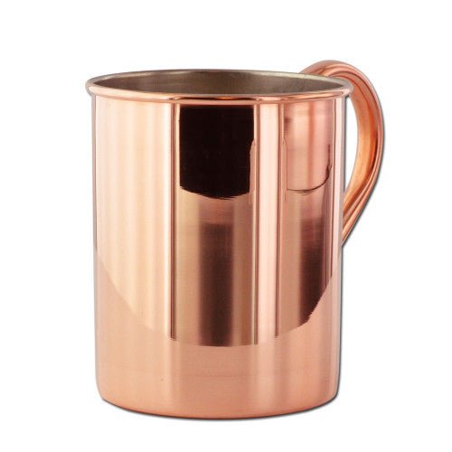 18oz Tin - Lined Solid Copper Moscow Mule Mug - TPCSUPPLYCO