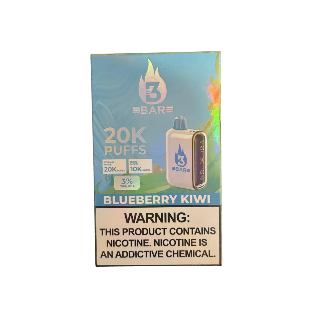 3 Bar 20k 3% Rechargeable Disposable