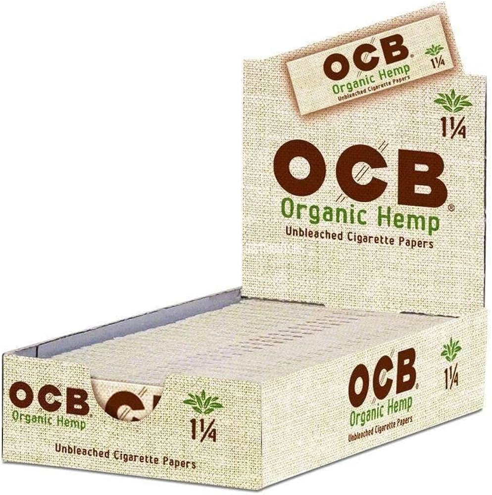 OCB Organic Rolling Papers 1 1/4"
