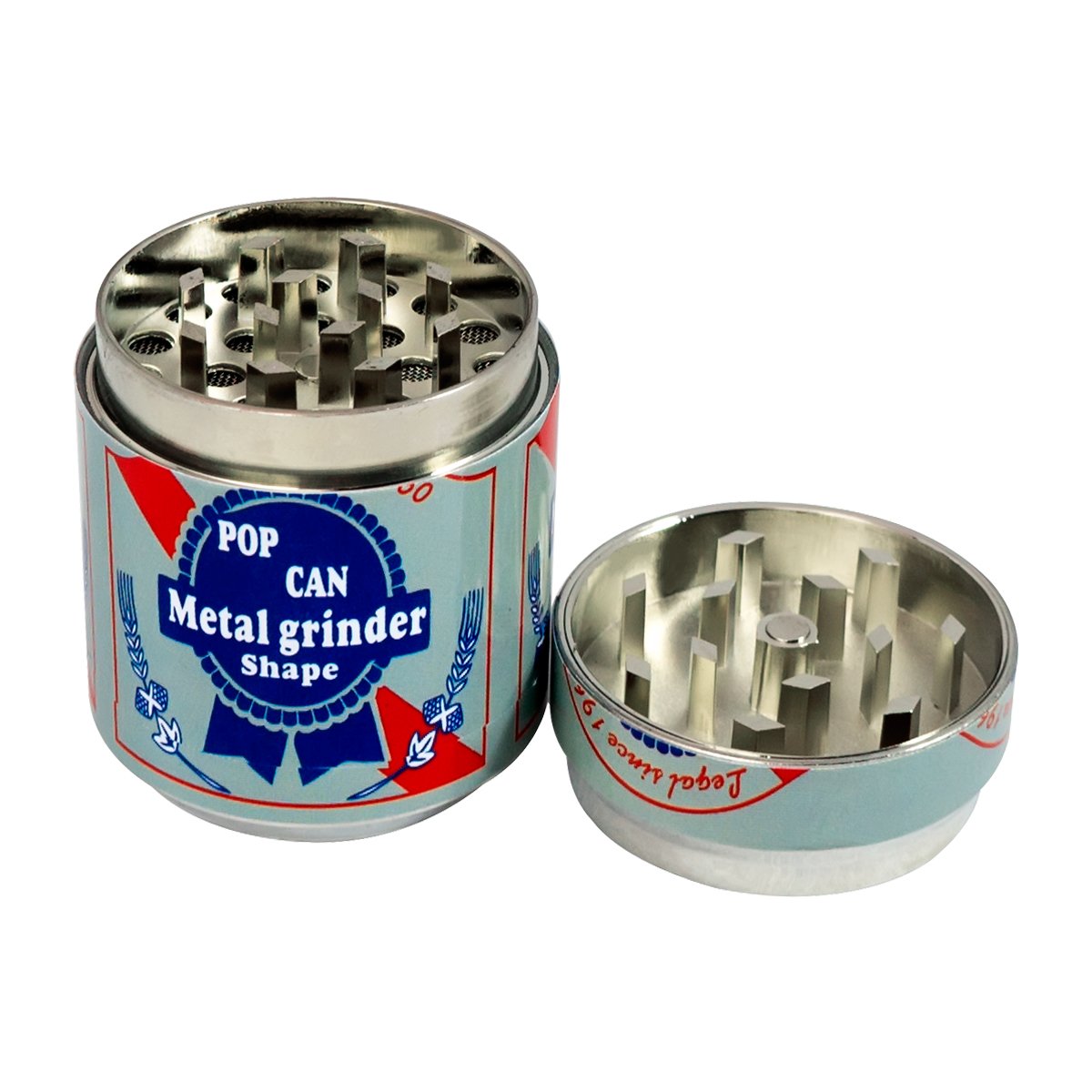 Grinder 3pc 2.1" 52mm Assorted Can Designs 6PC/BX