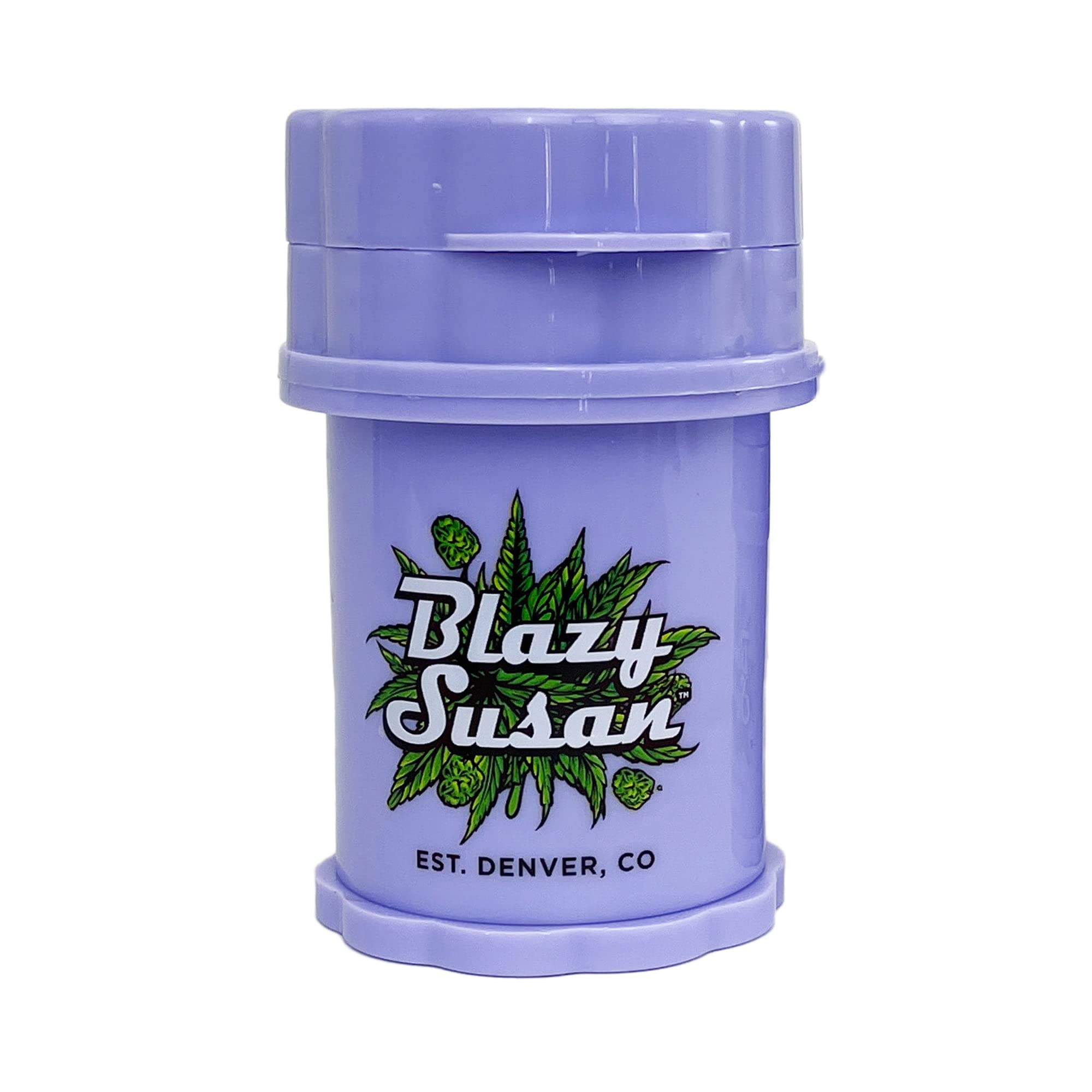 Blazy Susan Mini 4-Piece Herb Saver Grinder 12CT/BX