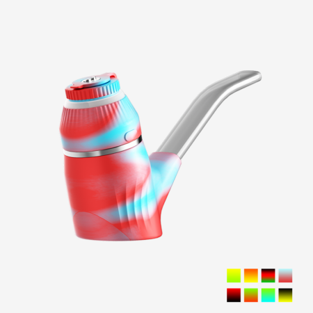 Heybar Heypipe Sherlock Wax Vape - Red & Blue