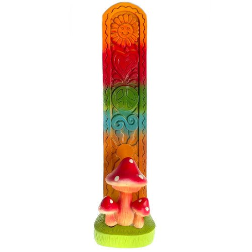 9.5" Upright Mushroom Incense Burner - TPCSUPPLYCO