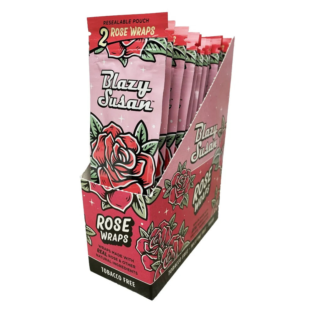 Blazy Susan King Size Rose Wraps 2PK 10CT/BX
