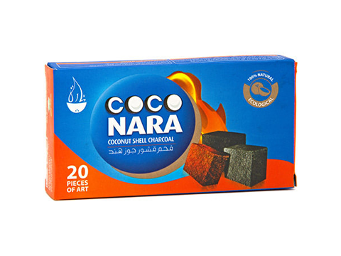 Charcoal Coco Nara 20CT 72/CS