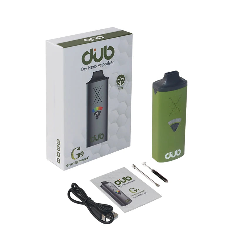 G9 DUB Dry Herb Vaporizer-Navy Green