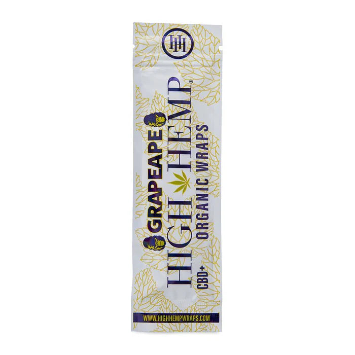 High Hemp Organic Wraps-Grapeape 2pk