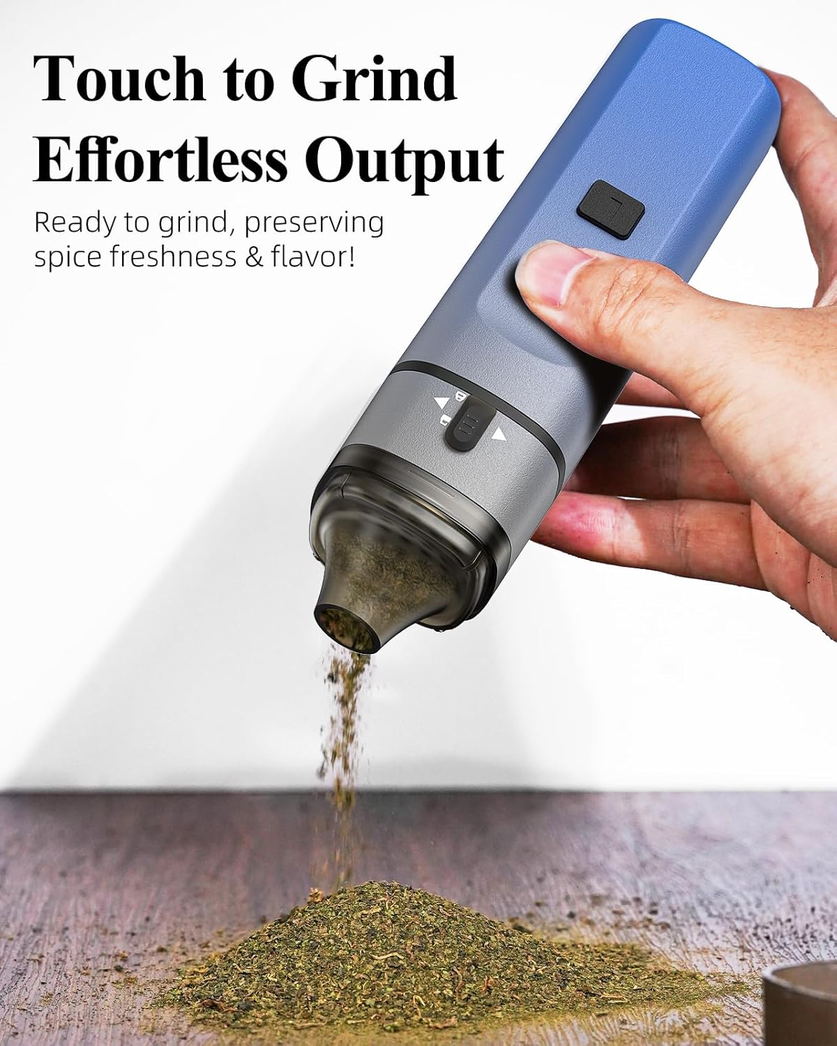USB Electric Portable Smoke Grinder Automatic Spice Grinder with Gift Box