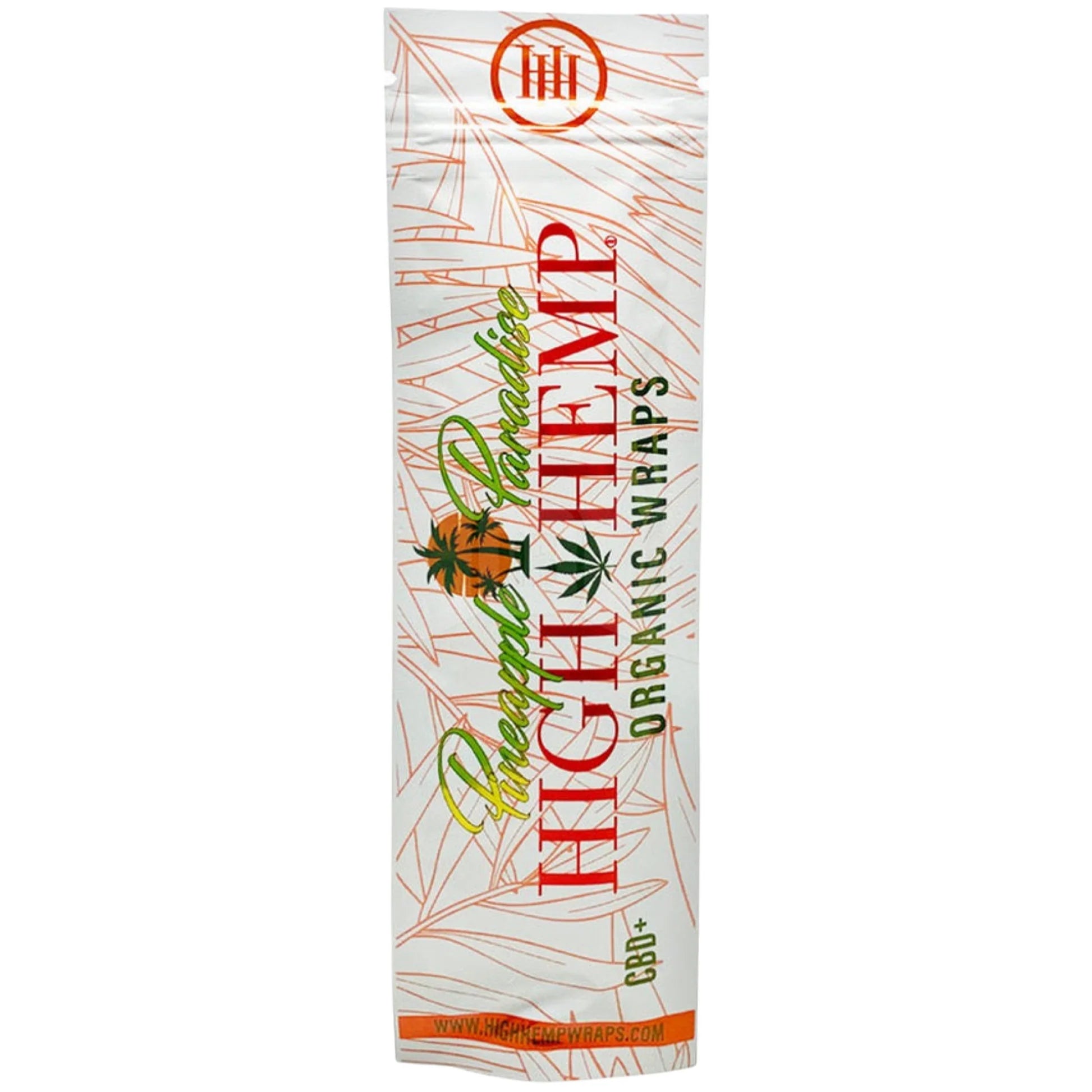 High Hemp Organic Wraps-Pineapple Paradise 2pk 25ct