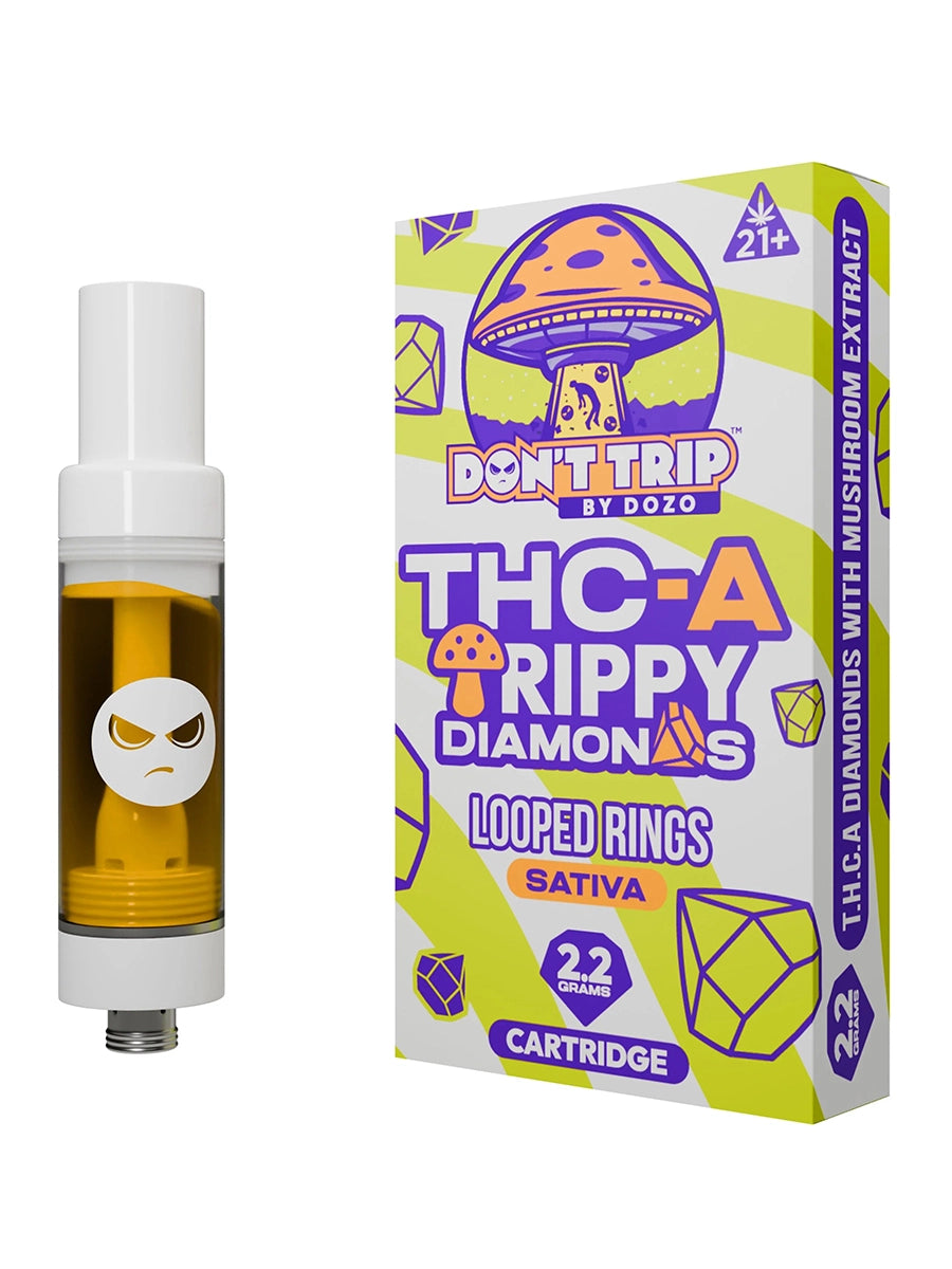 Dozo Don't Trip Trippy THC-A 2.2g Cart - Baked Rainbow