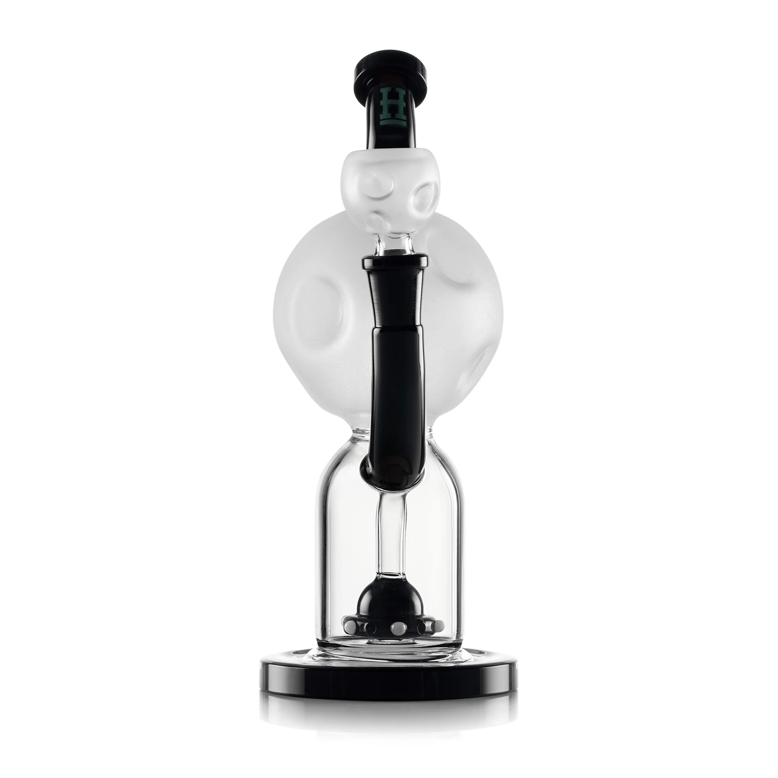 Hemper 9" 5mm GOG w/ Dual Perc - Moon XL