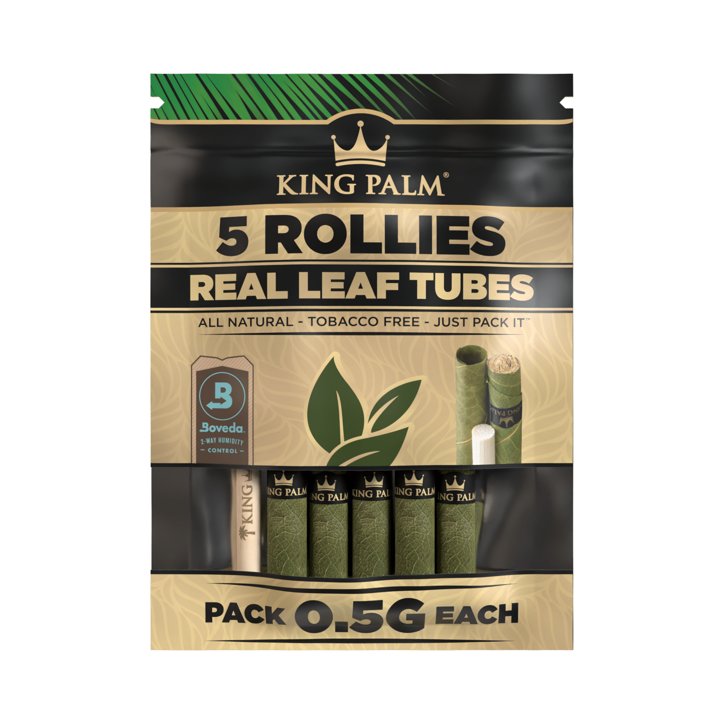 King Palm ROLLIE 0.5g Pre-Rolled Wraps Original
