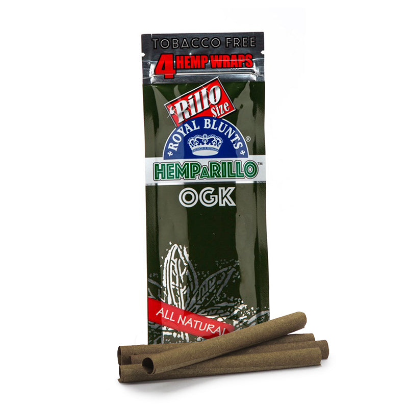 Royal Blunts Hemparillo Hemp Wraps 4/pk 15ct/bx - OG Kush