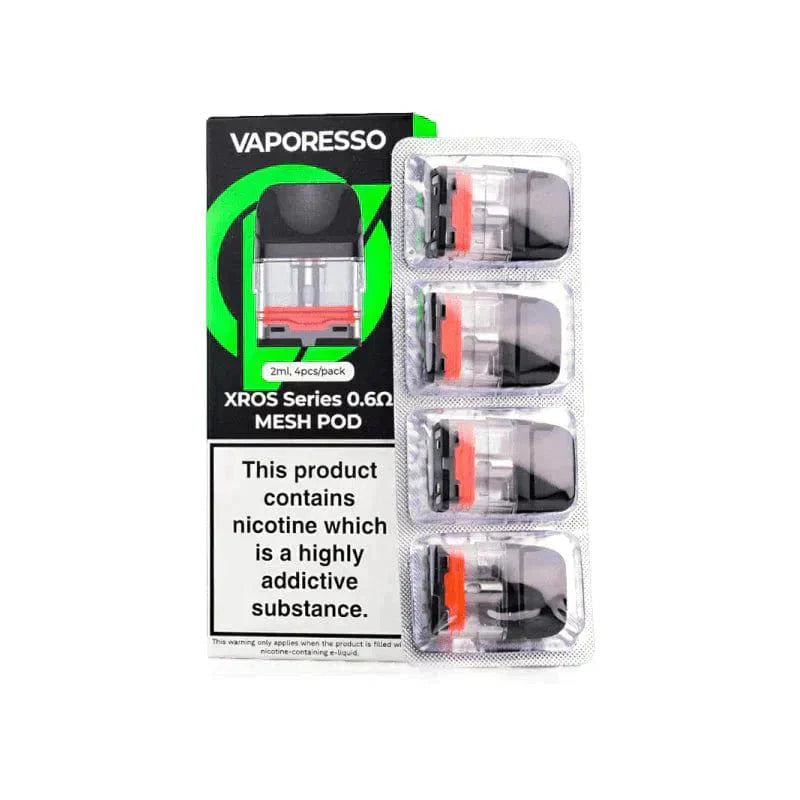 Vaporesso XROS Replacement 0.6ohm Pod 4PK