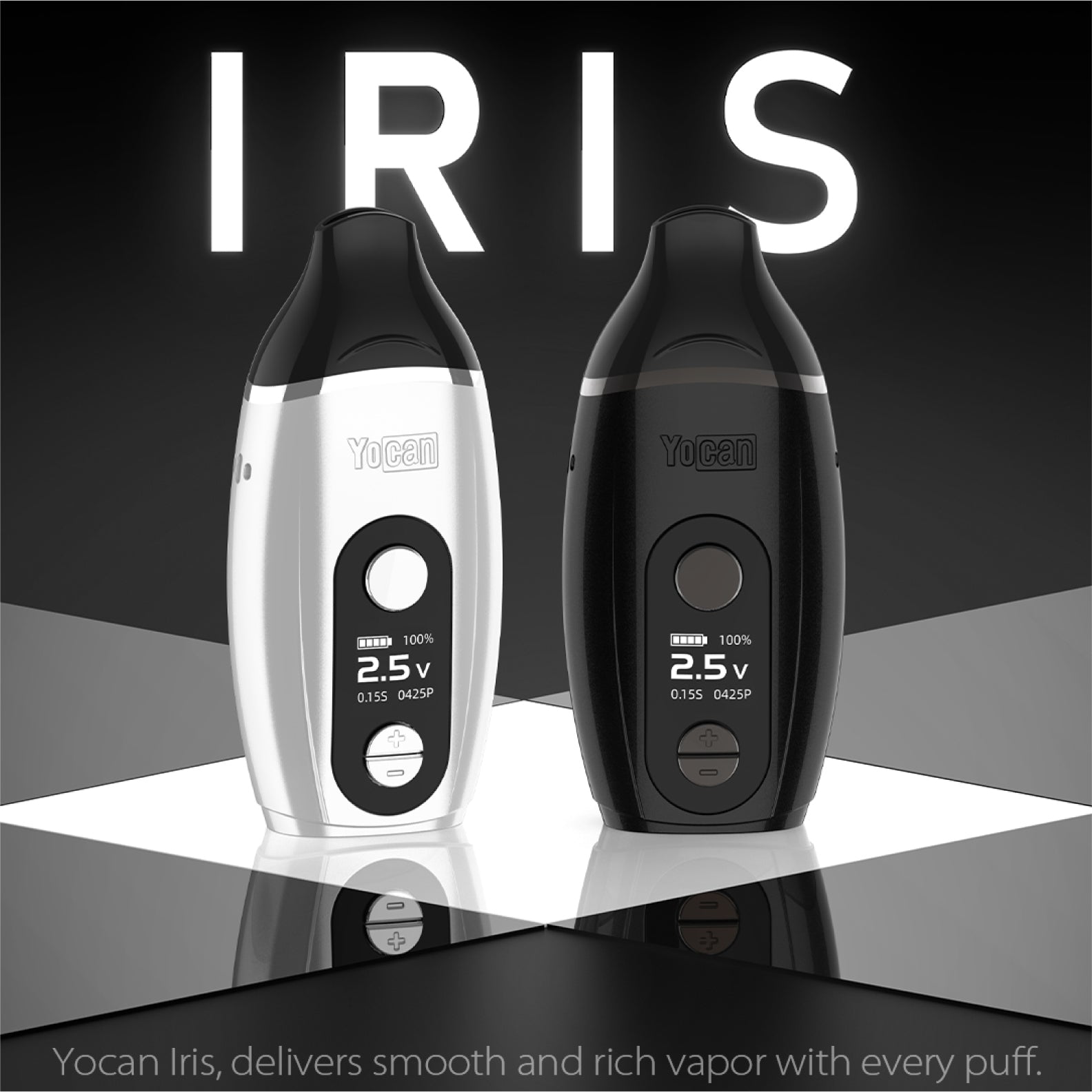 Yocan Iris Wax Vaporizer Full View