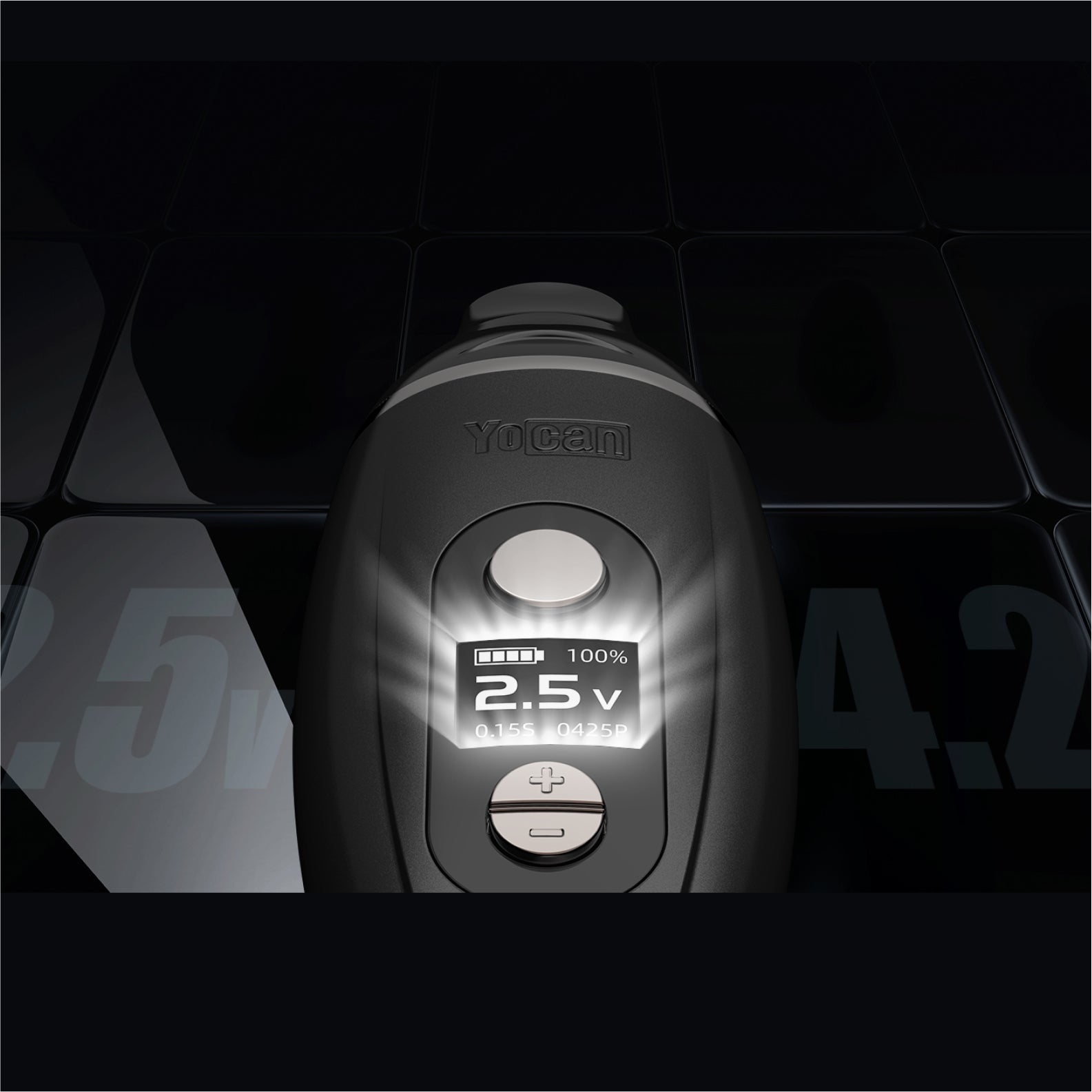Yocan Iris Wax Vaporizer LED Display