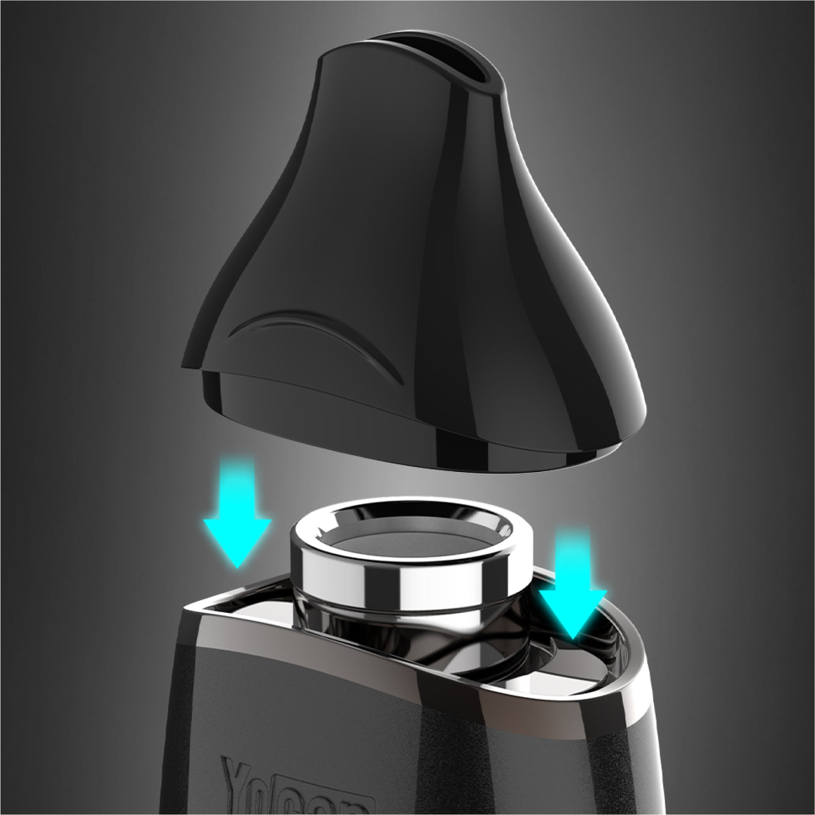 Yocan Iris Wax Vaporizer Magnetic Mouthpiece