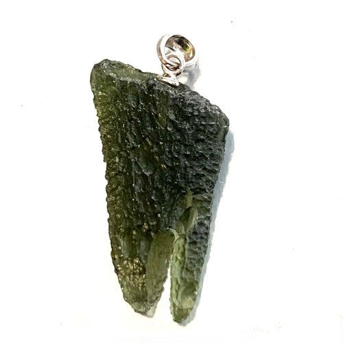 AA Rough Genuine Moldavite Pendant 4.5gm Average 1 Piece Assorted - TPCSUPPLYCO