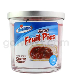 Hostess Cherry Fruit Pies Candle 14oz