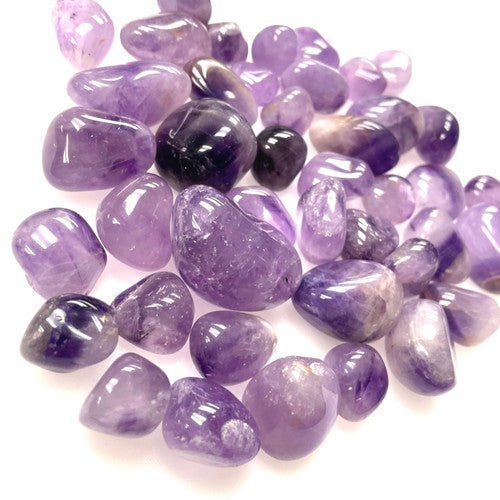 Amethyst Tumbled by the Pound 1" - 2" Pieces - TPCSUPPLYCO