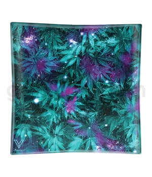 V Syndicate Glass Ashtray 4.75"- Cosmic Chronic