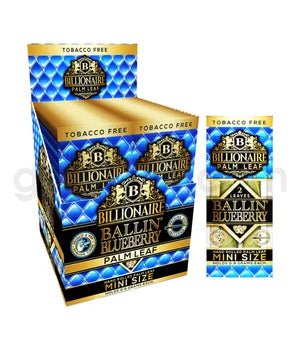 Billionaire Palm Mini Wraps 2pk 24ct/bx - Balling Blueberry - TPCSUPPLYCO