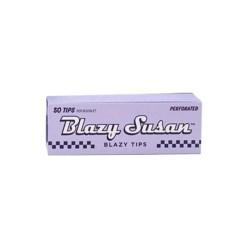 Blazy Susan Tips 50PK 25CT/BX - Purple - TPCSUPPLYCO