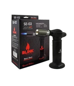 Blink Table Torch 7.5" SE - 02 Dual Torch - Black - TPCSUPPLYCO