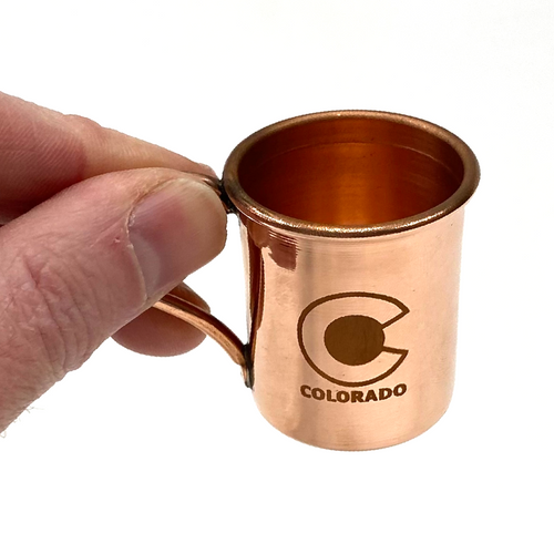 Colorado Solid Copper Moscow Mule Mini Shot 1oz