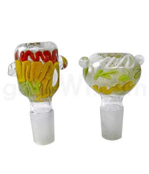 GOG 19mm Fumed Bowl w/Marbles Asst. Colors/Designs