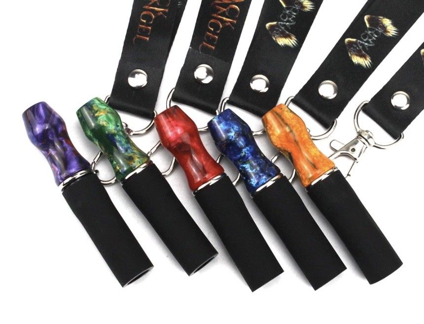 BYO Hookah Resin Tips w/ Lanyard - Assorted - TPCSUPPLYCO