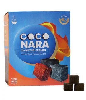 Charcoal Coco Nara 120CT 12/CS - TPCSUPPLYCO