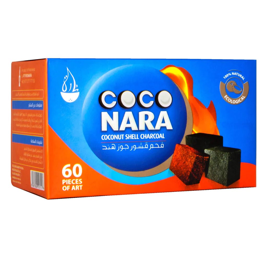 Charcoal Coco Nara 60CT 24/CS - TPCSUPPLYCO