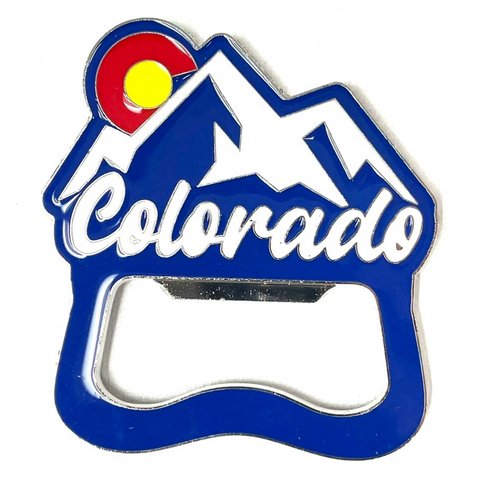 Colorado Magnetic Metal Bottle Opener - TPCSUPPLYCO