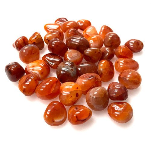 Cornelian Tumbled by the Pound 1" - 2" Pieces - TPCSUPPLYCO