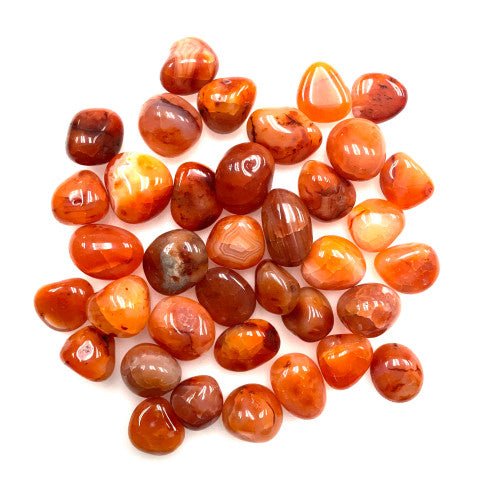 Cornelian Tumbled by the Pound 1" - 2" Pieces - TPCSUPPLYCO