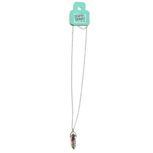 Crystal Point Necklace Assorted Colors 1 Count - TPCSUPPLYCO
