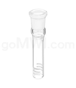 DISC Glass Downstem GOG 14mm X 3" Converter Diffuser - TPCSUPPLYCO