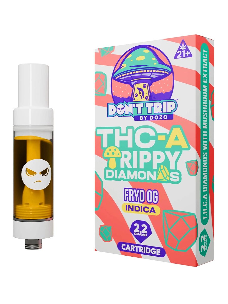 Dozo Don't Trip Trippy THC - A 2.2g Cart - Fryd OG - TPCSUPPLYCO