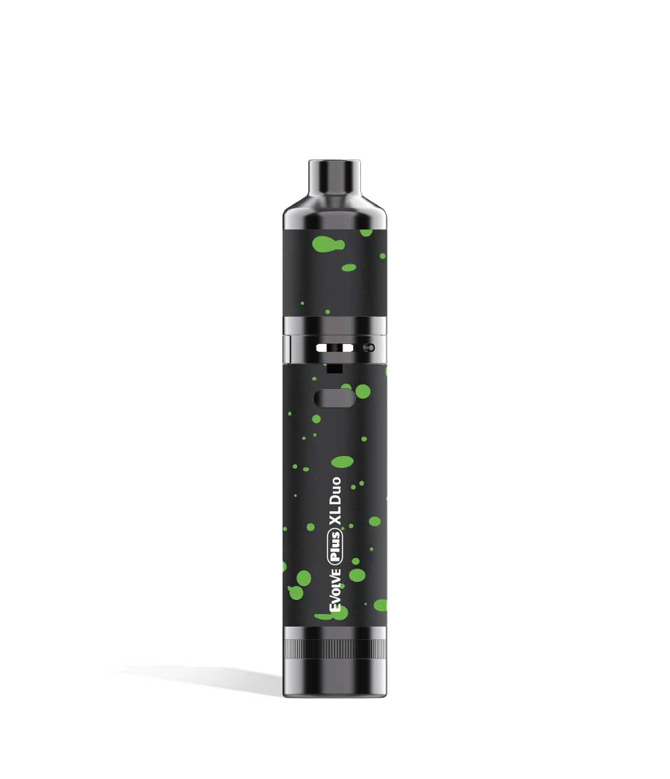 Black-Green Spatter Wulf Mods Evolve Plus XL Duo Wax Pen