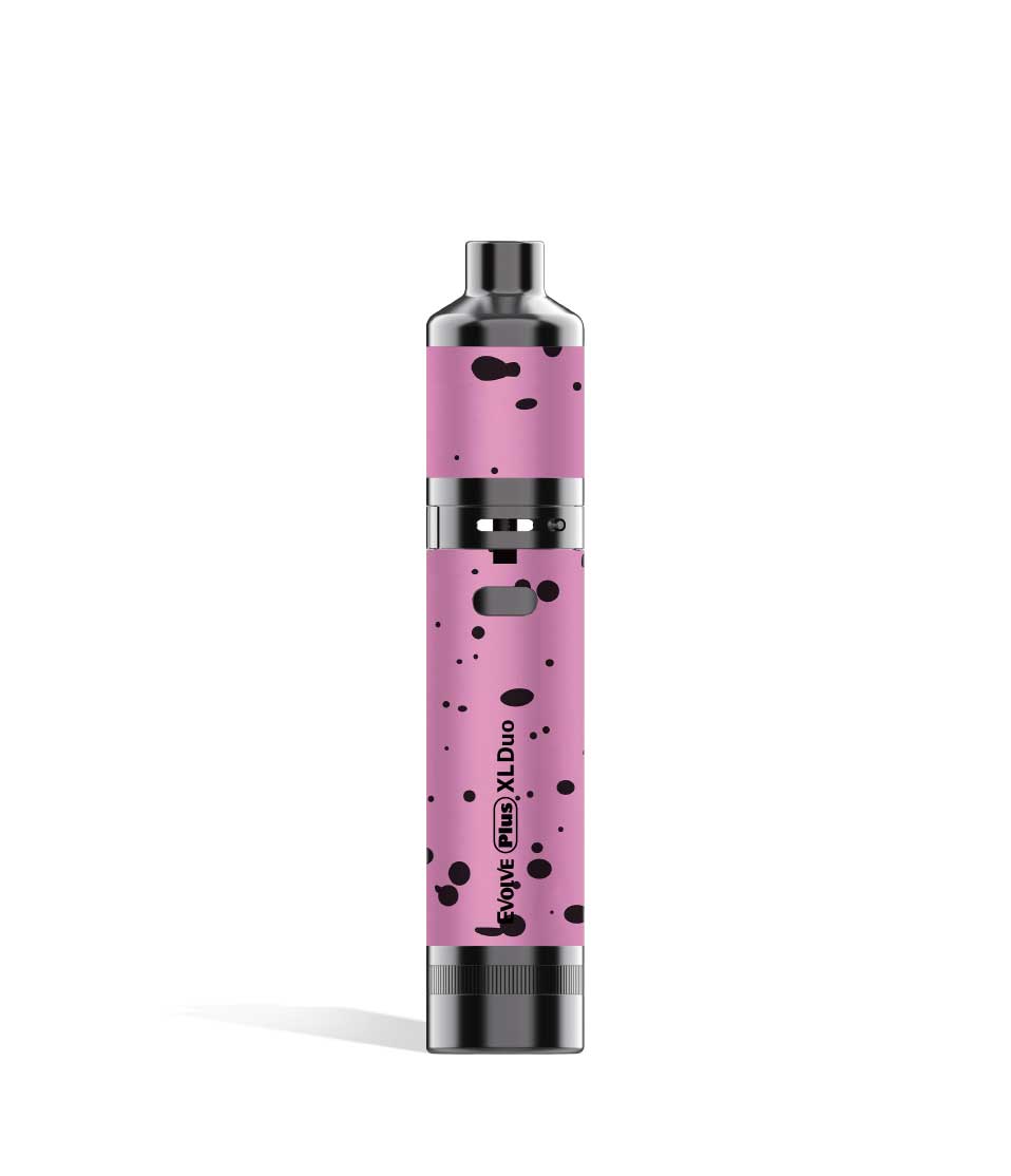 Pink-Black Spatter Wulf Mods Evolve Plus XL Duo Wax Pen