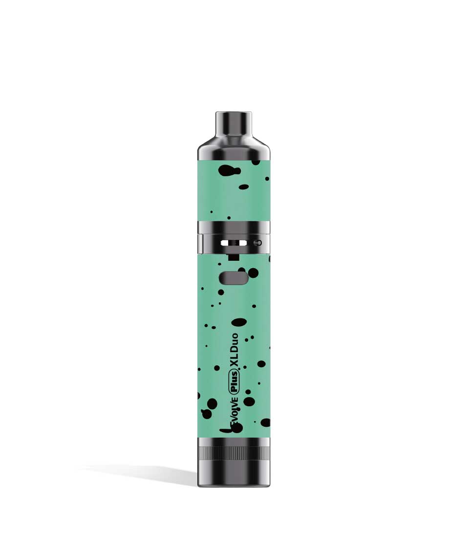 Teal-Black Spatter Wulf Mods Evolve Plus XL Duo Wax Pen