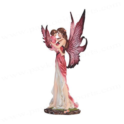 Fairy Peach Mom & Baby 10"H GS91845 - TPCSUPPLYCO